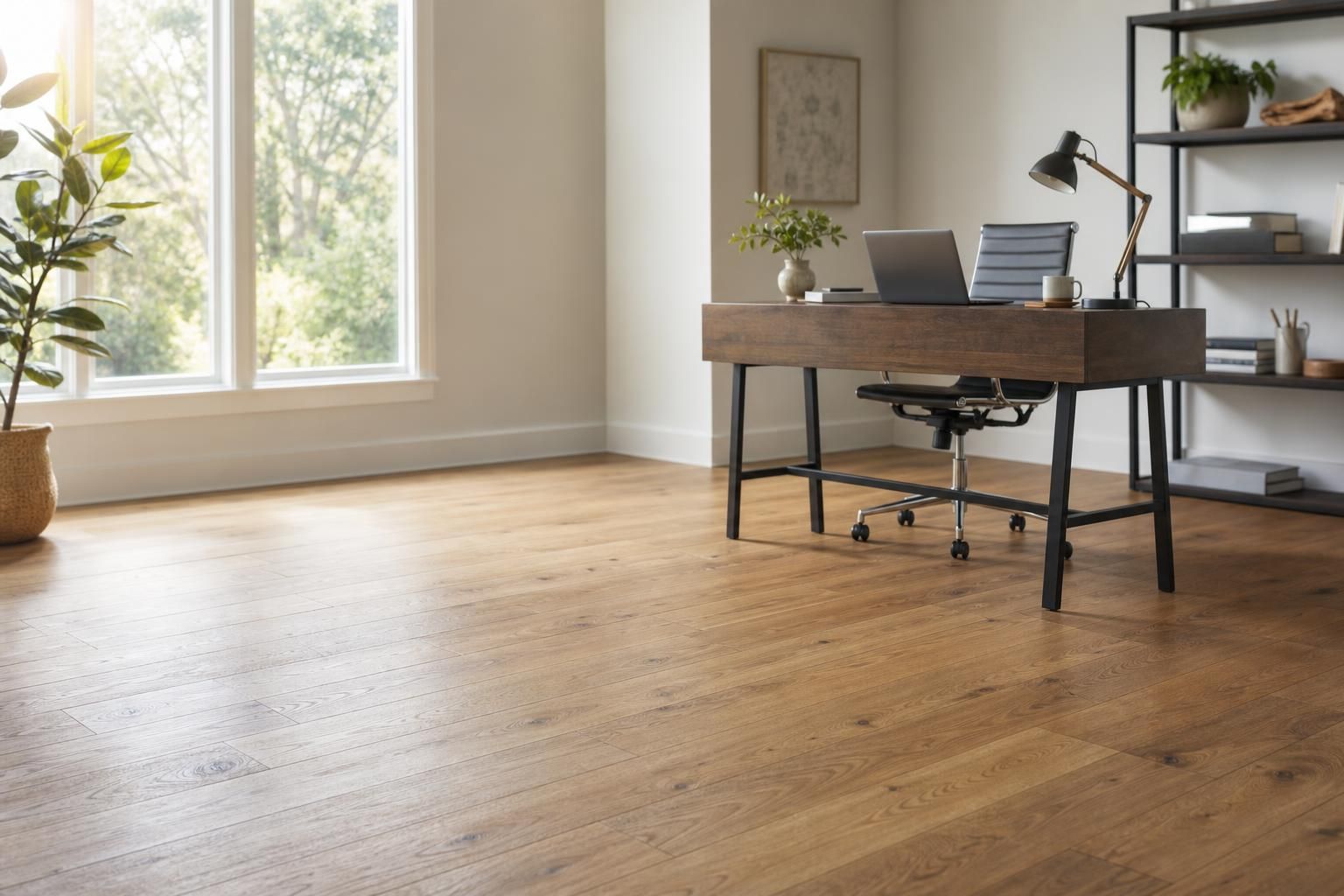 What Is the Best Flooring for a Home Office?