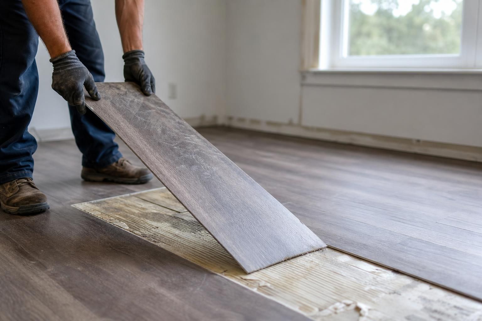 How to Remove Vinyl Plank Flooring (Step-by-Step)