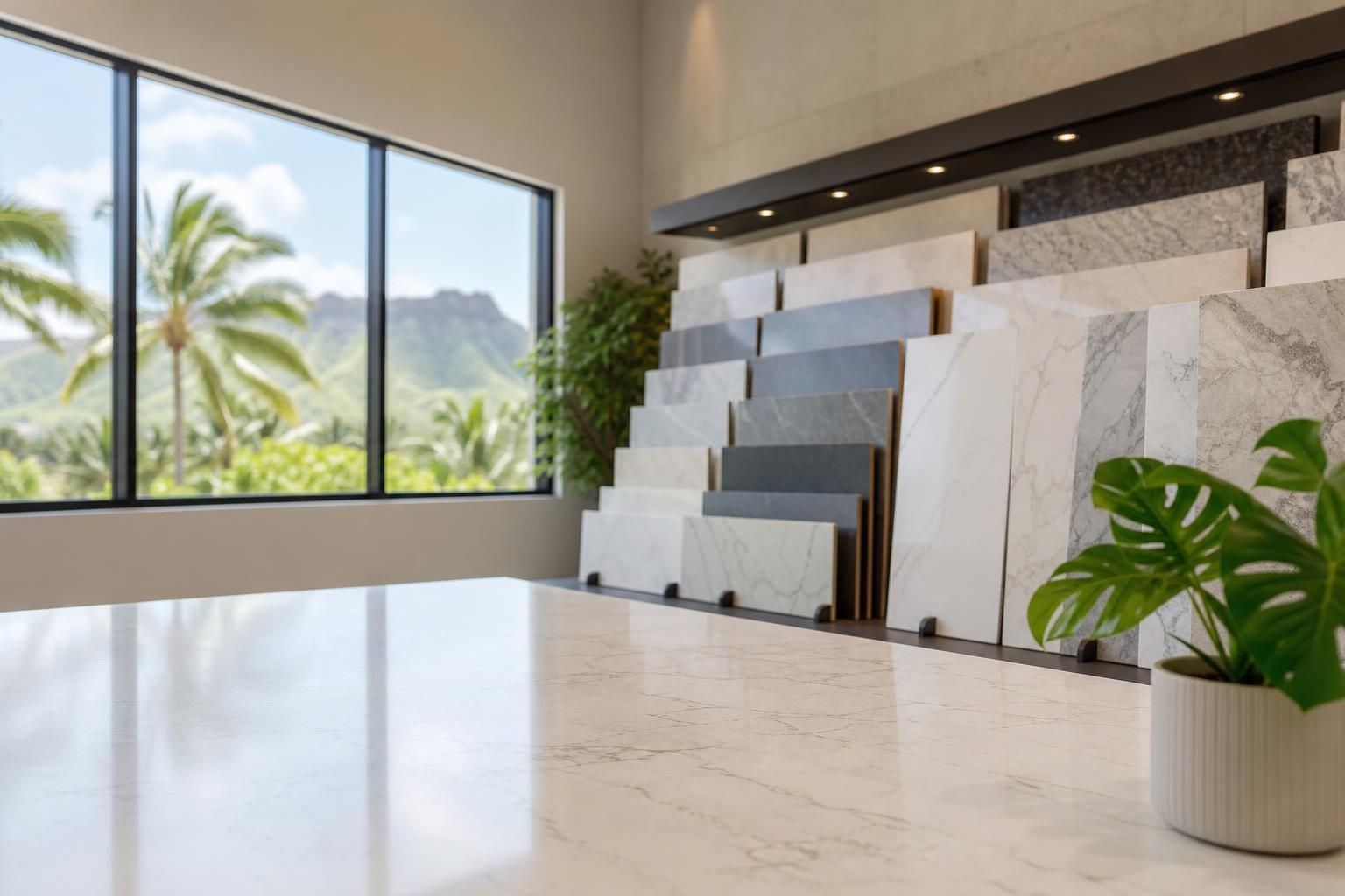 What to Expect at a Countertop Showroom on Oahu