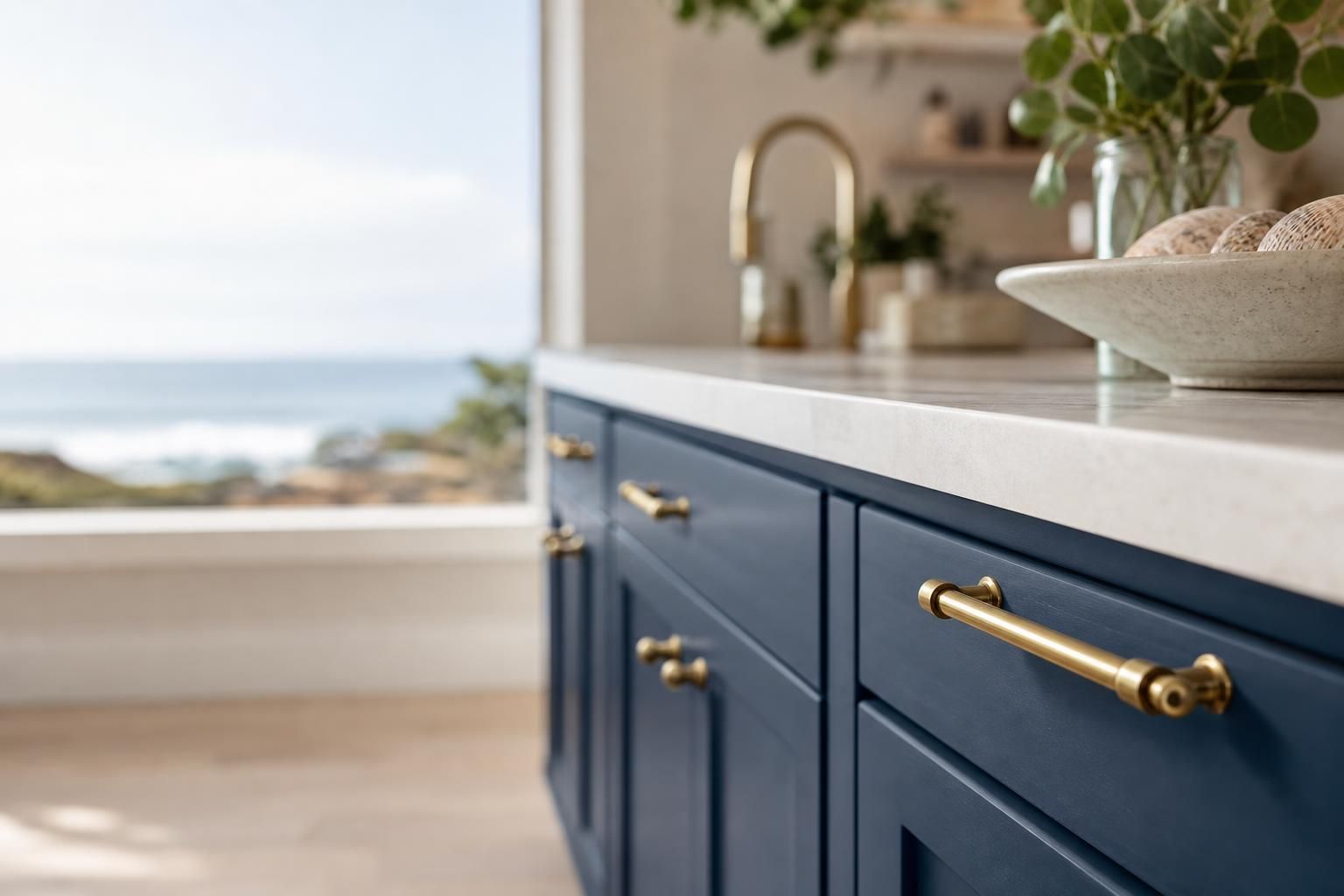 Best Cabinet Hardware Finishes for Salt Air Environments