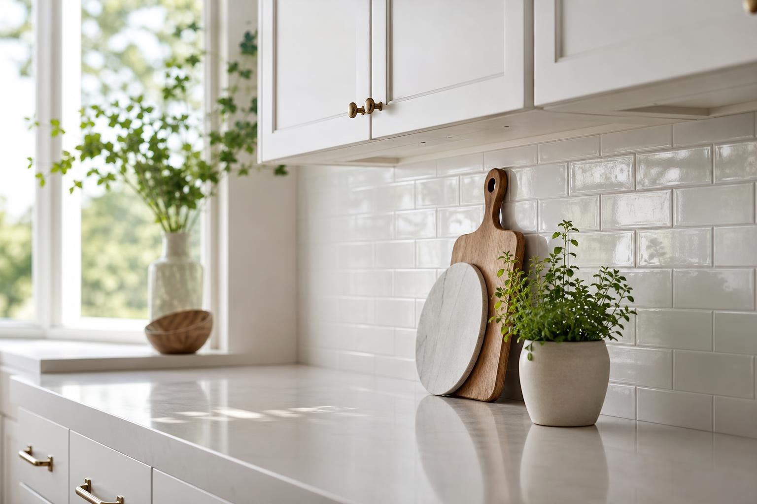 How to Choose a Backsplash Color for White Cabinets