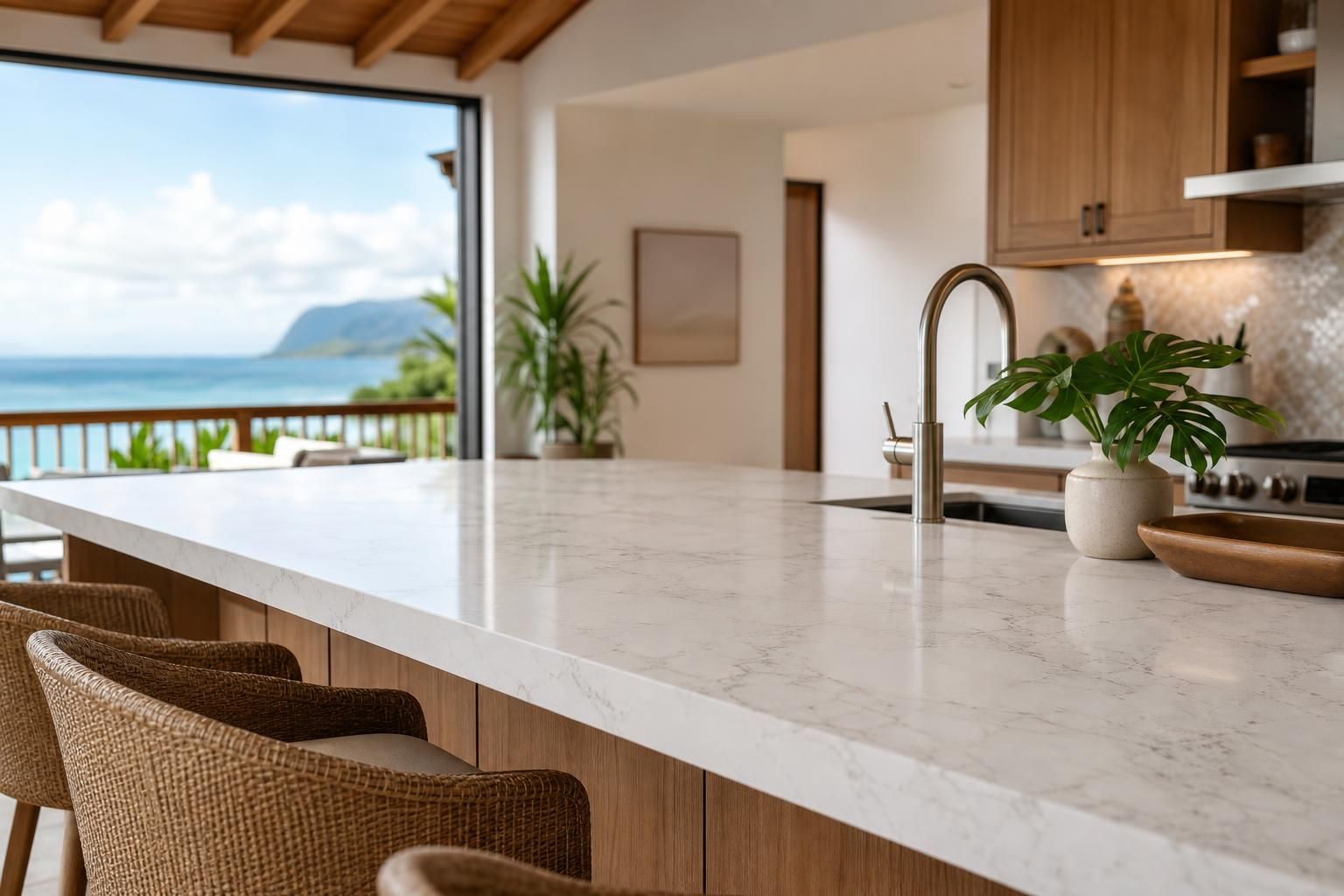 Laminate vs Quartz Countertops: Which Fits Oahu Kitchens?