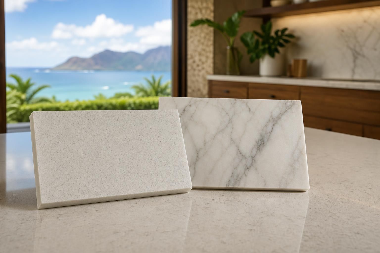 Quartz vs Marble Countertops: Which Wins for Hawaii Homes?