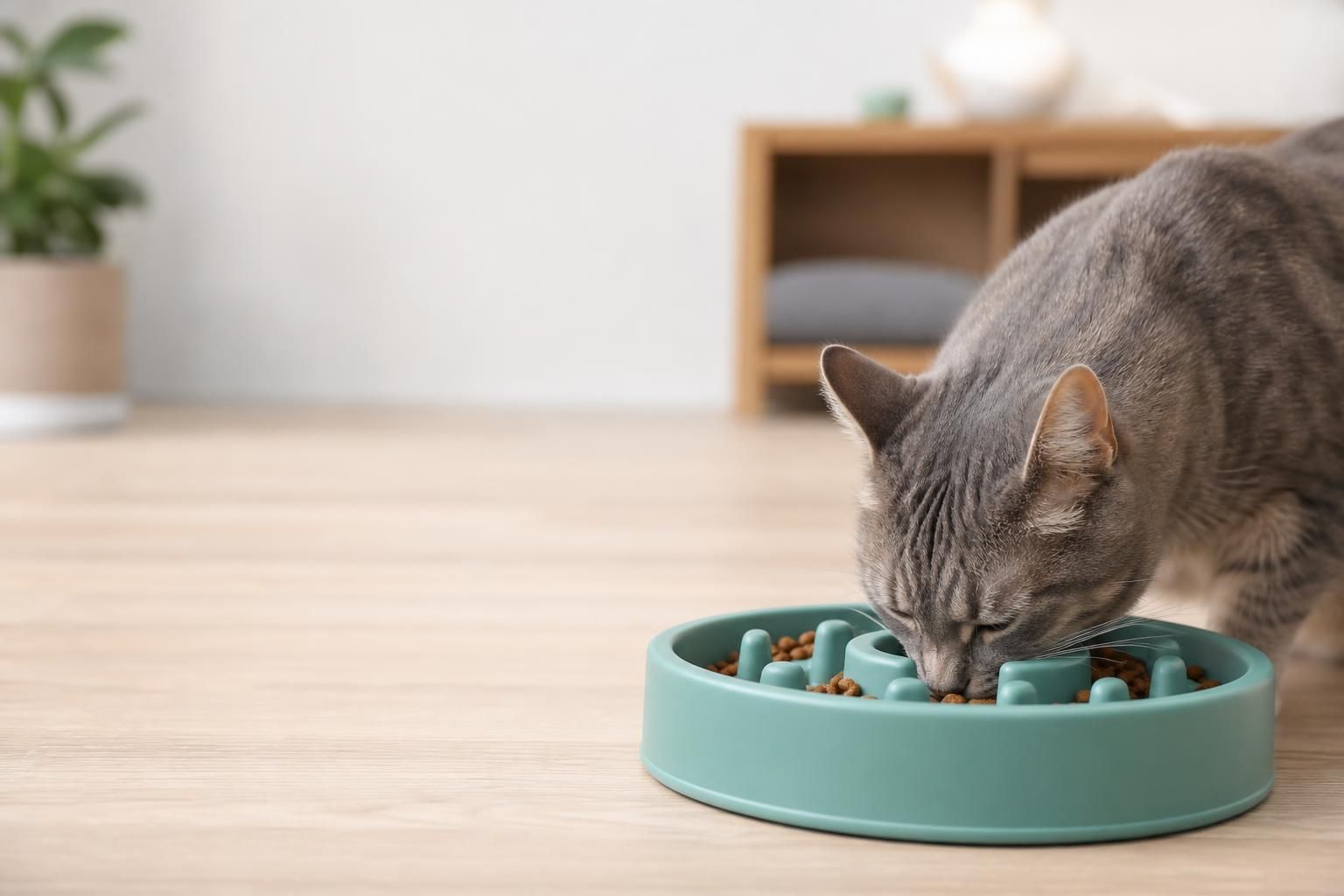 How to Stop a Cat From Overeating