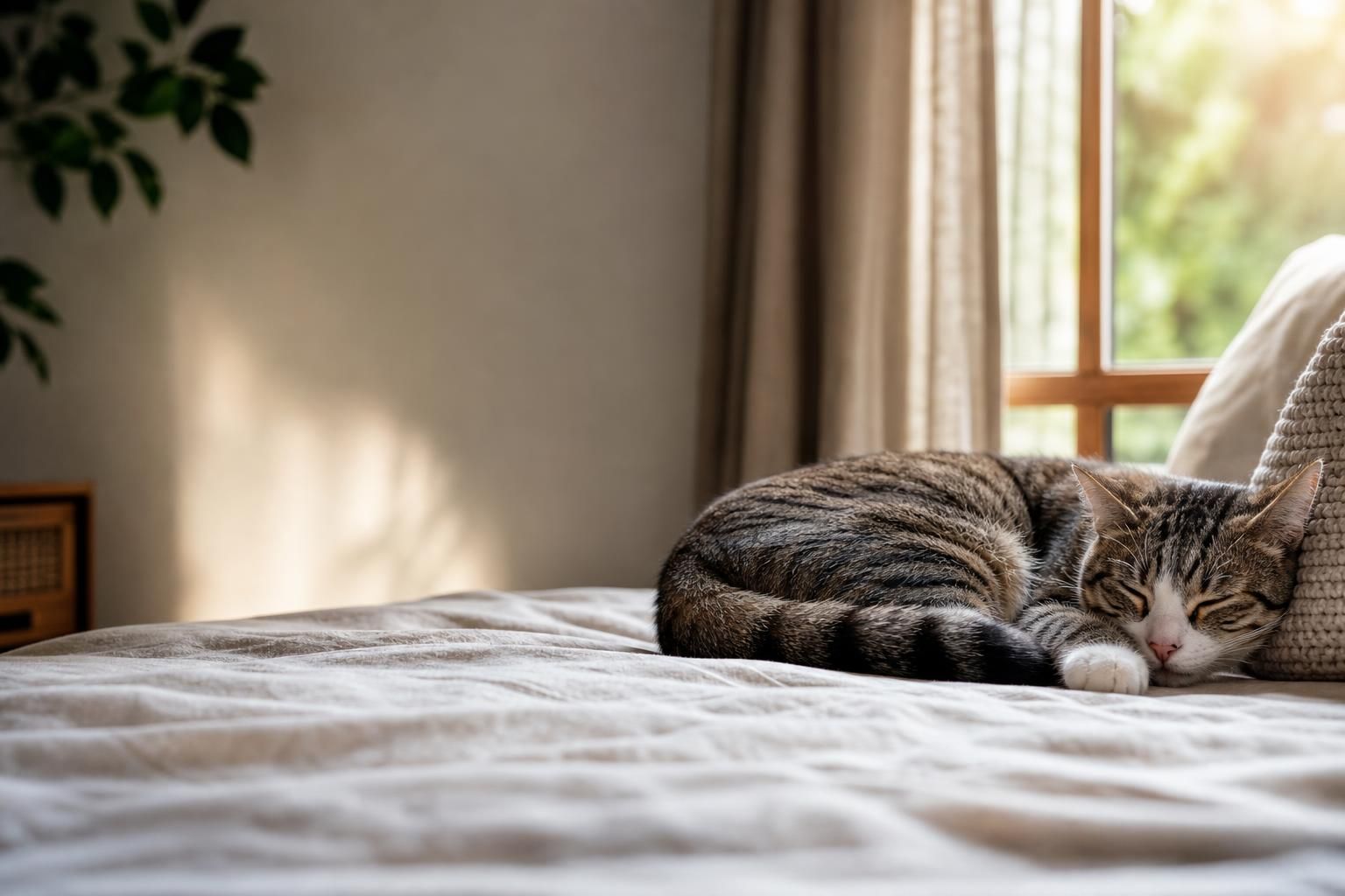 How to Stop a Cat From Waking You Up Early