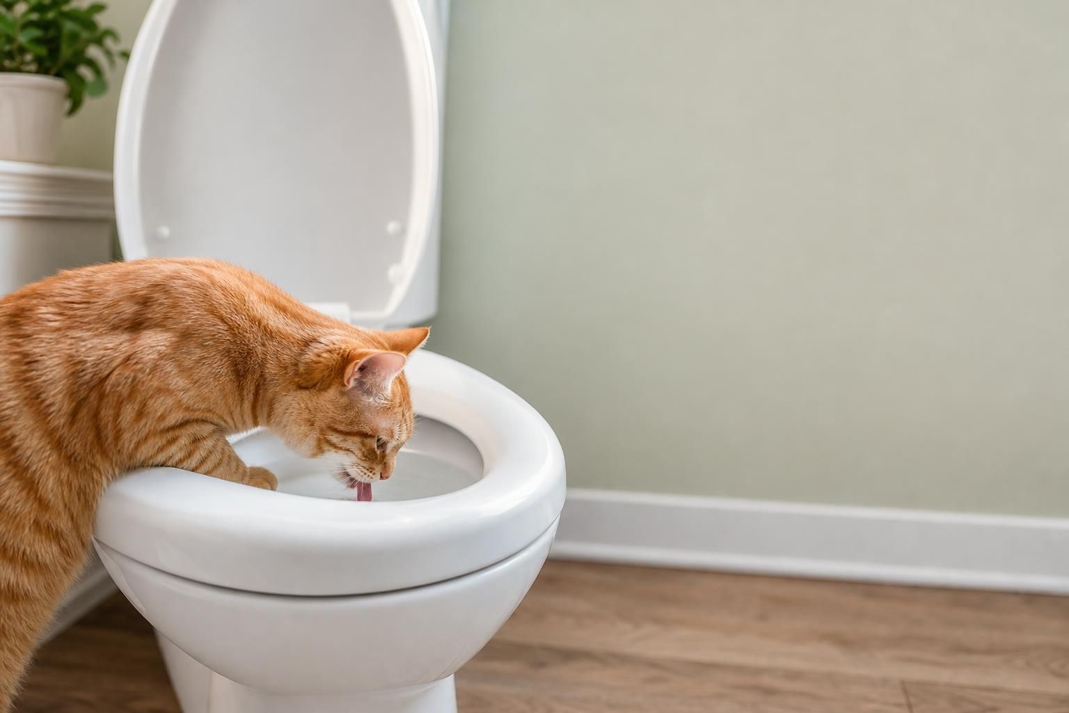 Why Does My Cat Drink From the Toilet?
